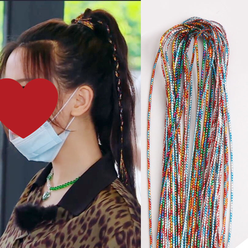 Colorful Ropes For Braiding Hair