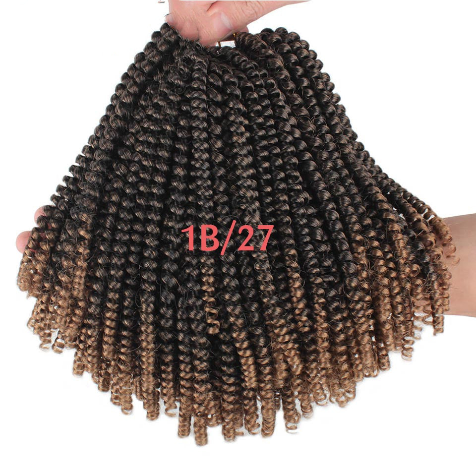 Chemical fiber hair extensions