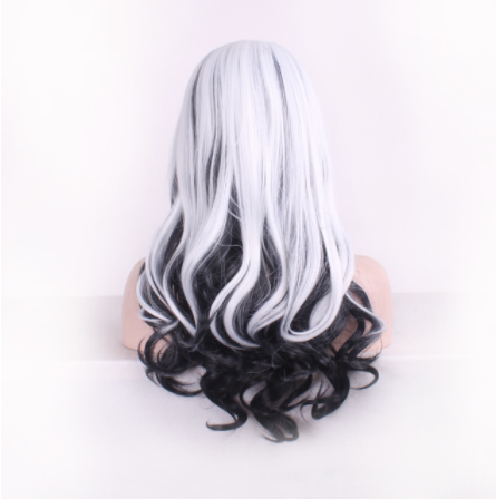 Big Wavy Curly Hair Multicolor Cosplay Wig