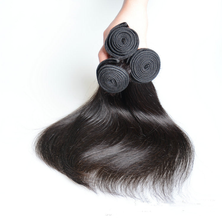 Brazilian Virgin Straight Hair And Natural Hair Extension