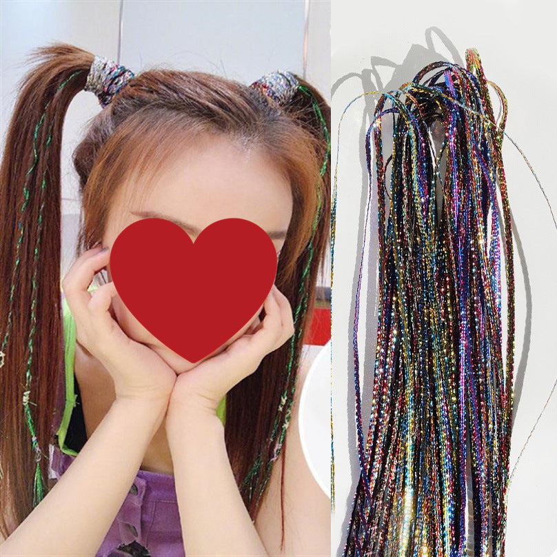 Colorful Ropes For Braiding Hair