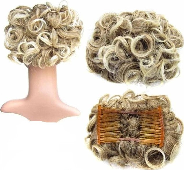 Curly Bun Comb Clip