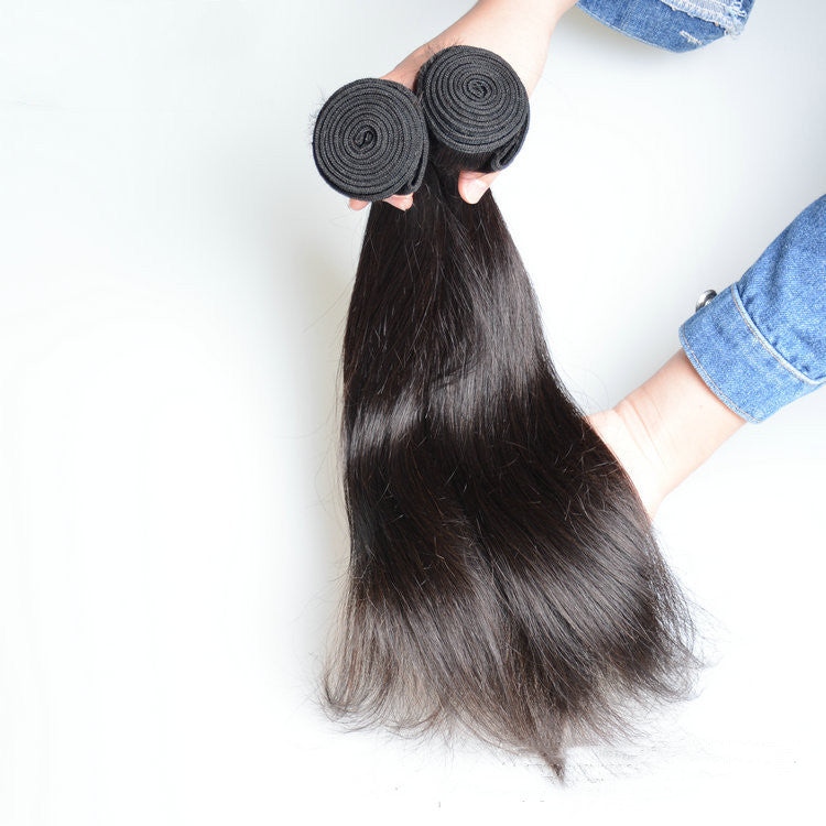 Brazilian Virgin Straight Hair And Natural Hair Extension